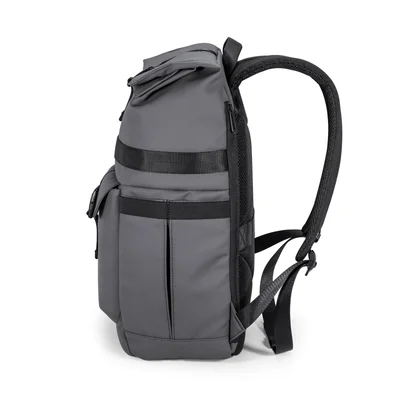 Backpack for laptop Kingsons Nomad X, 15.6'', waterproof polyester/PVC coating, 20 L, dark gray