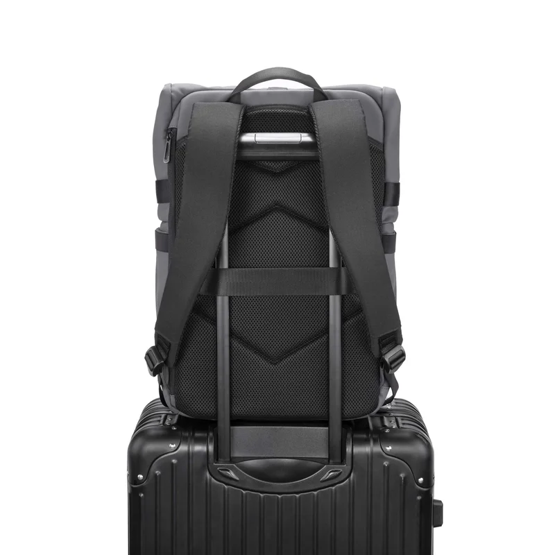 Backpack for laptop Kingsons Nomad X, 15.6'', waterproof polyester/PVC coating, 20 L, dark gray