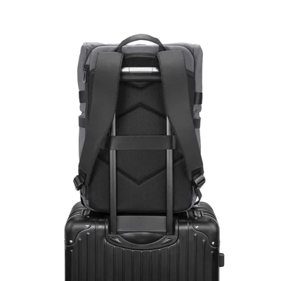 Backpack for laptop Kingsons Nomad X, 15.6'', waterproof polyester/PVC coating, 20 L, dark gray