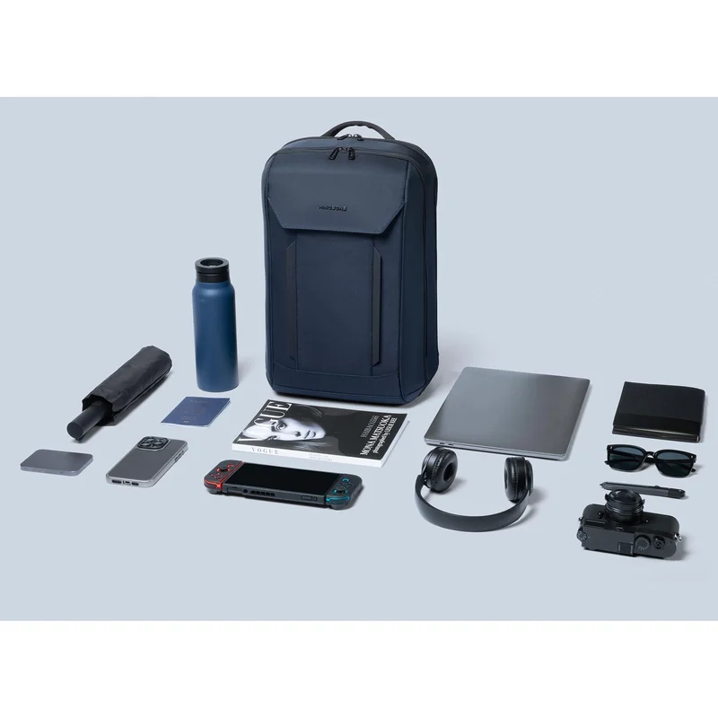 Backpack for laptop Kingsons Gearmax, 15.6'', 20.5 L, navy blue