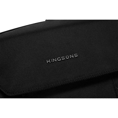 Backpack for laptop Kingsons Gearmax, 15.6'', 20.5 L, black