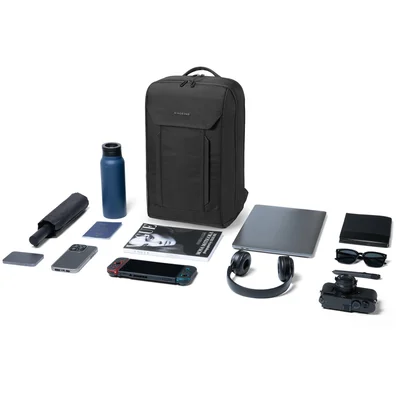 Backpack for laptop Kingsons Gearmax, 15.6'', 20.5 L, black