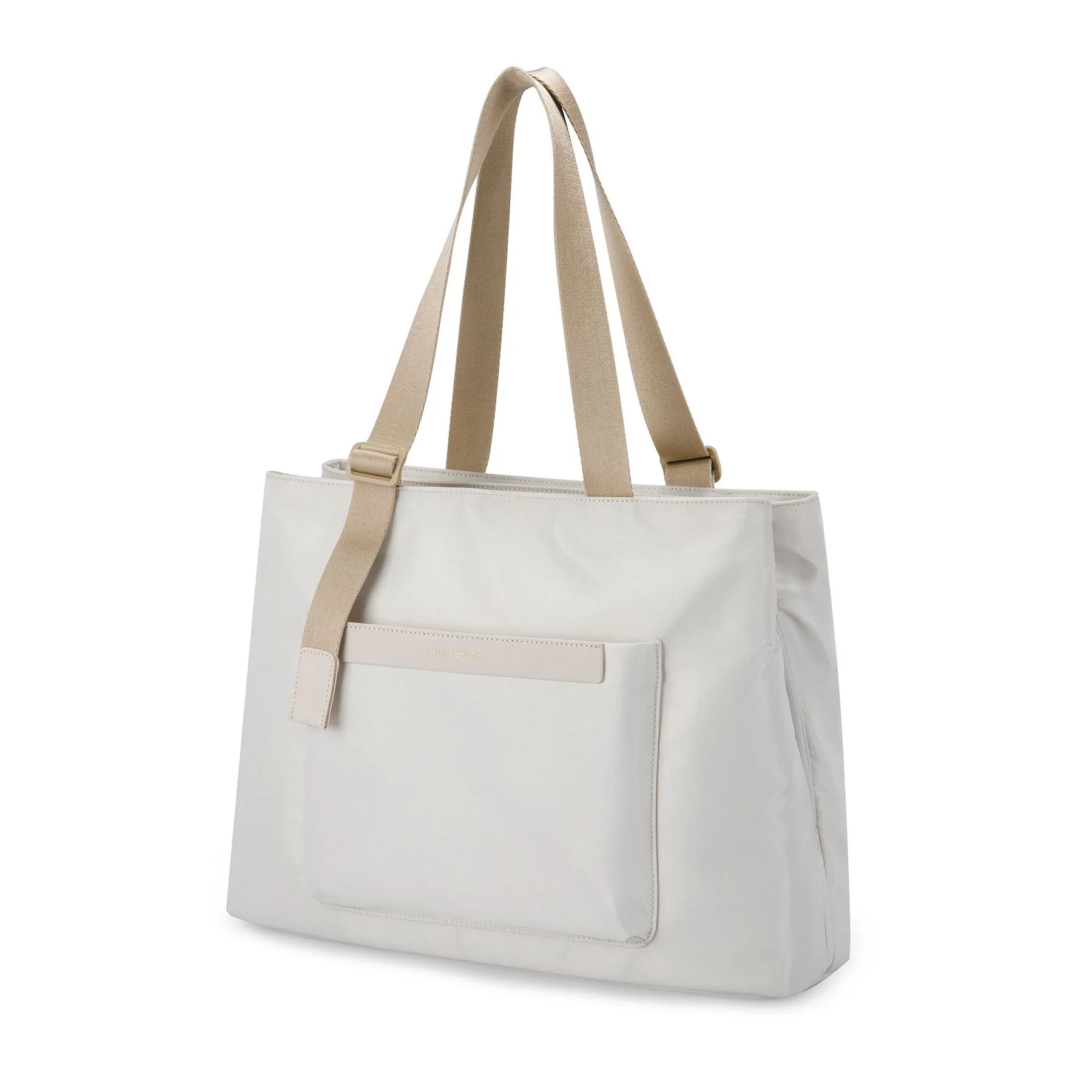 Kingsons Aura Laptop Bag, women’s, 15.6", beige