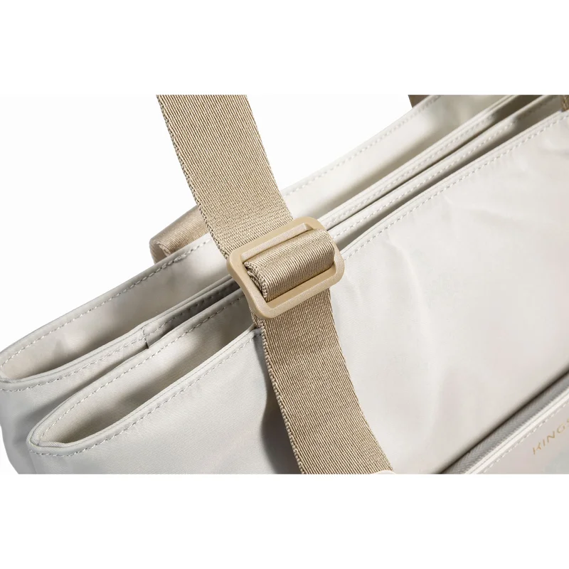 Kingsons Aura Laptop Bag, women’s, 15.6", beige