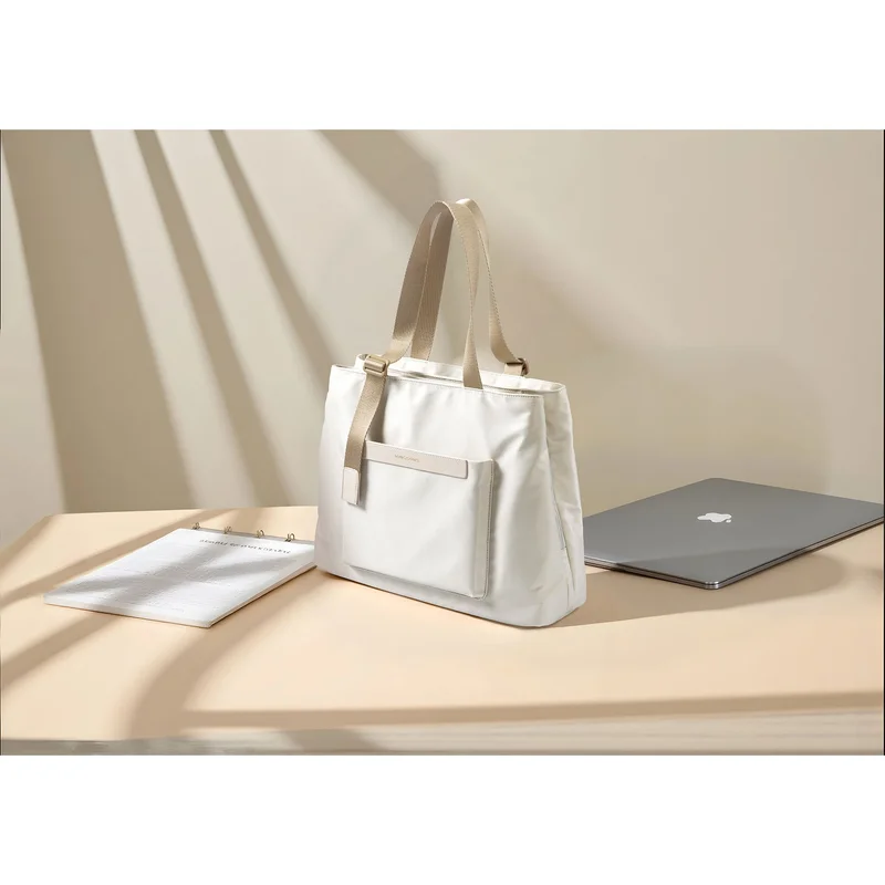 Kingsons Aura Laptop Bag, women’s, 15.6", beige