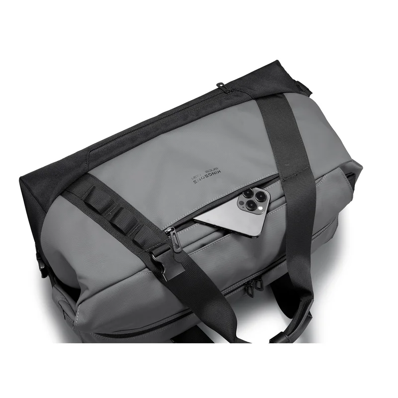 Сак за фитнес и пътуване Kingsons Flexcarry, 3 в 1, сив