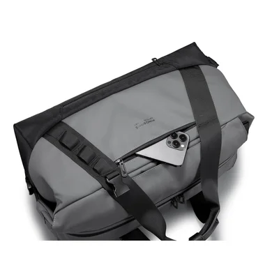 Сак за фитнес и пътуване Kingsons Flexcarry, 3 в 1, сив
