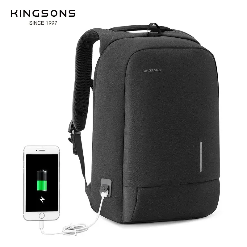Раница Kingsons Metroshield, 17'', сива