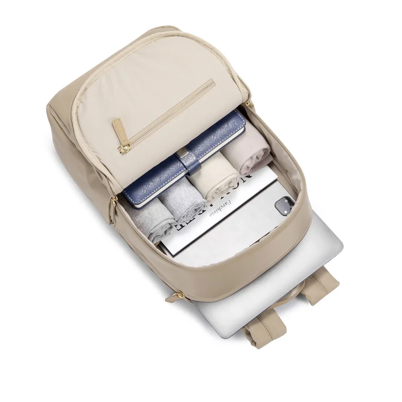 Kingsons Nova Backpack, 14", beige