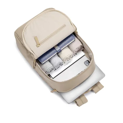 Kingsons Nova Backpack, 14", beige
