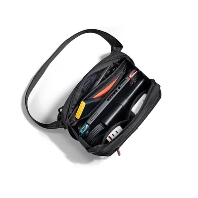 Kingsons Trackguard Shoulder Bag, black