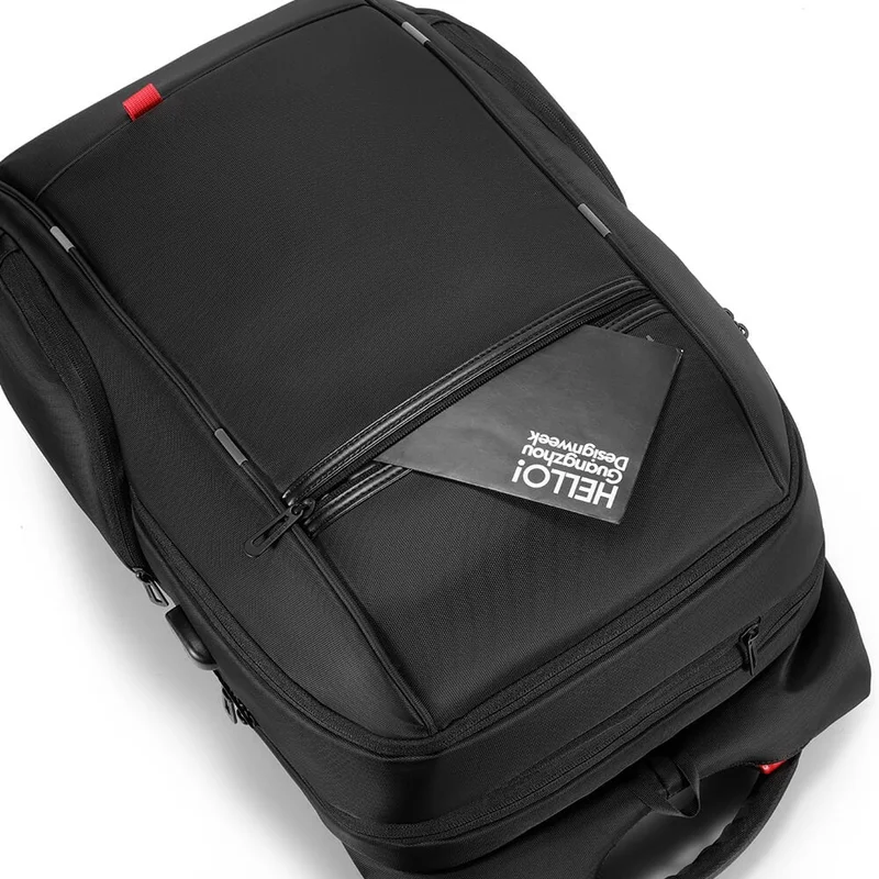 Kingsons Trailtech Laptop Backpack, 17", 27 L, black