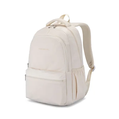 Kingsons Vibe School Backpack, beige