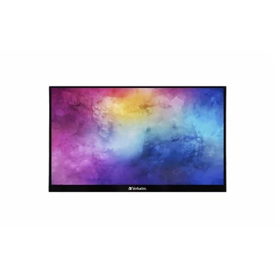 Monitor Verbatim PMT-14, 14'', Touchscreen, FullHD, 6 ms, IPS, 16:9, 250 cd/m2