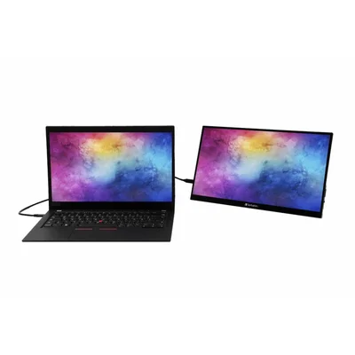 Monitor Verbatim PMT-14, 14'', Touchscreen, FullHD, 6 ms, IPS, 16:9, 250 cd/m2