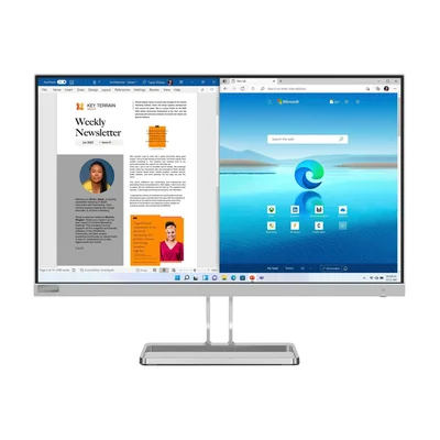 Monitor Lenovo L27i-40, 27'', WLED, 300 cd/m2, IPS, 16:9, grey