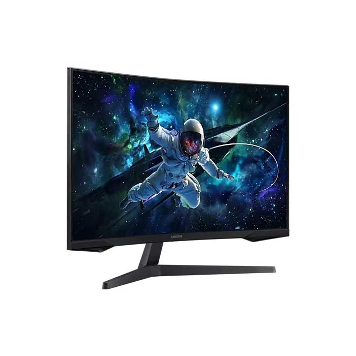 Monitor Samsung Odyssey G5, 27CG552, 27'', VA, QHD, 2560 x 1440, 300 cd/m2, 1 ms, HDMI, 16:9, black