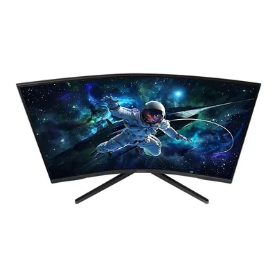 Монитор Samsung 32CG552, 32'', VA, QHD, 2560 x 1440, 300 cd/m2, 1 ms, 165 Hz, HDMI, извит, черен