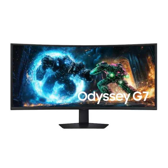 Monitor Samsung G75F, 40'', Ultra HD, VA, 5120 x 2160, 350 cd/m2, 1 ms, 180 Hz, Gaming, curved
