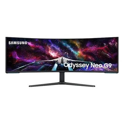Monitor Samsung G95NC, 57'', DUltra HD, VA, 7680 x 2160, 420 cd/m2, 1 ms, 240 Hz, Gaming, curved