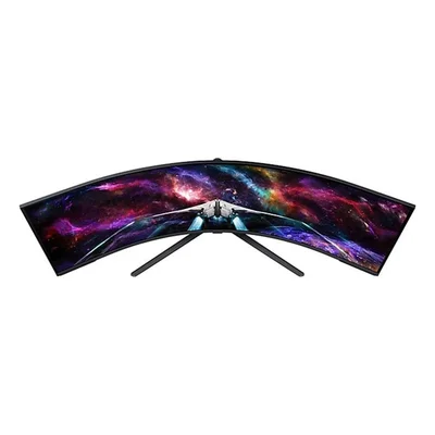 Monitor Samsung G95NC, 57'', DUltra HD, VA, 7680 x 2160, 420 cd/m2, 1 ms, 240 Hz, Gaming, curved