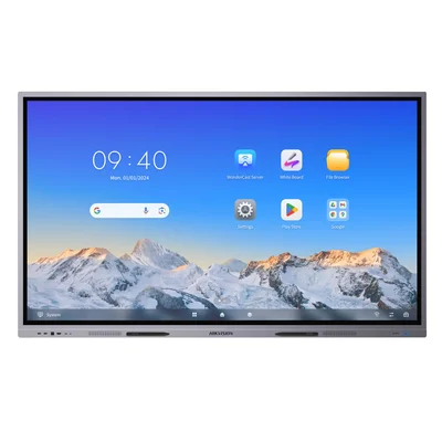Интерактивен дисплей Hikvision DS-D5C98RB/A, 98'', EDLA, DLED, 600 cd/m2, 60 Hz