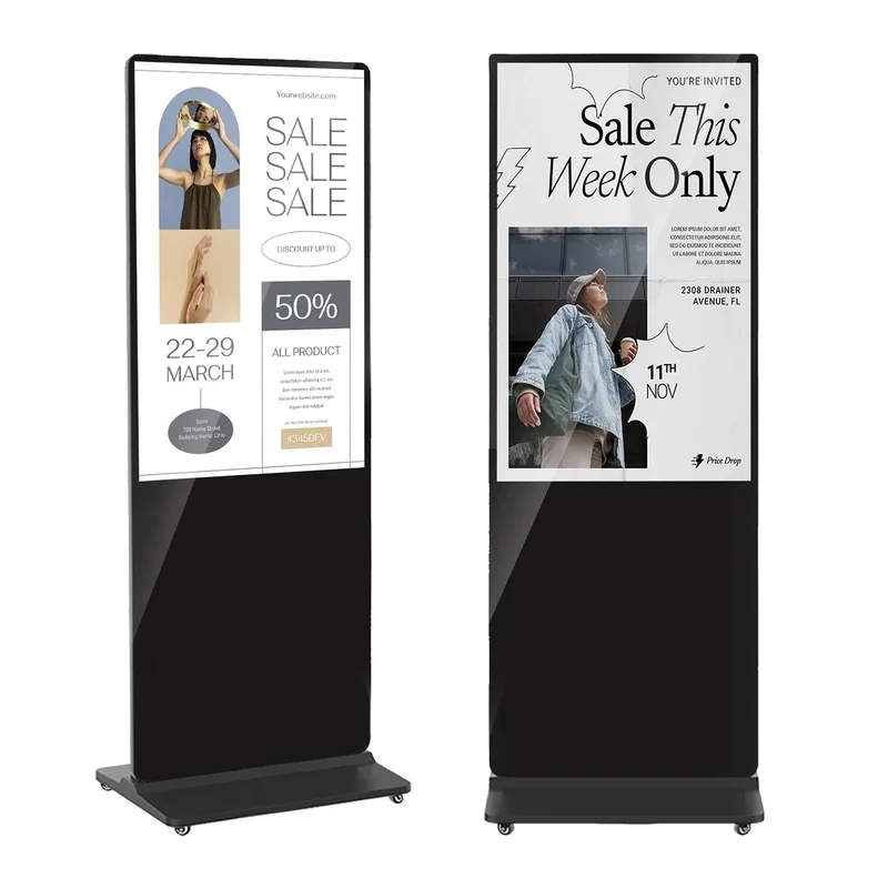 Information display Hikvision DS-D6055UL-B/S, 55'', D-LED, 500 cd/m2