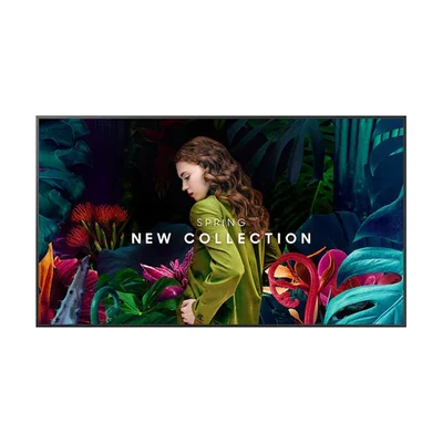 Professional display Samsung QB55C, 55'', Ultra HD, 350 cd/m2, 3840 x 2160, HDMI, USB