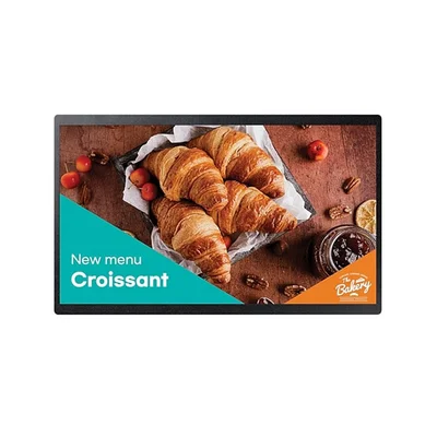 Професионален дисплей Samsung QB24C, 24'', ADS, Full HD, 16/7, 250 cd/m2, 14 ms