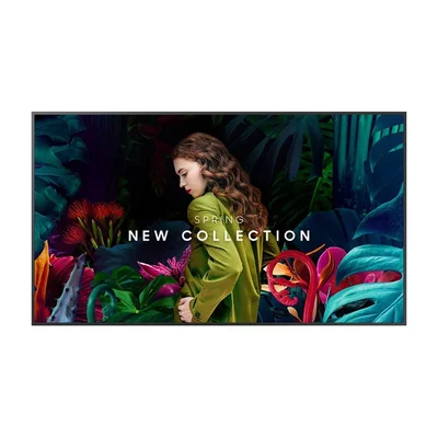 Professional display Samsung QB55C-N, 55'', VA, Ultra HD, 16/7, 350 cd/m2, 8 ms, no Bluetooth/Wi-Fi