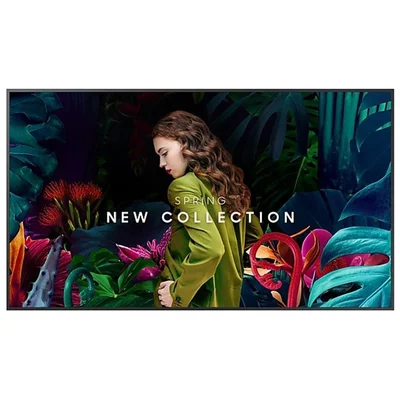 Professional display Samsung QB98C, 98'', VA, Ultra HD, 16/7, 350 cd/m2, 8 ms