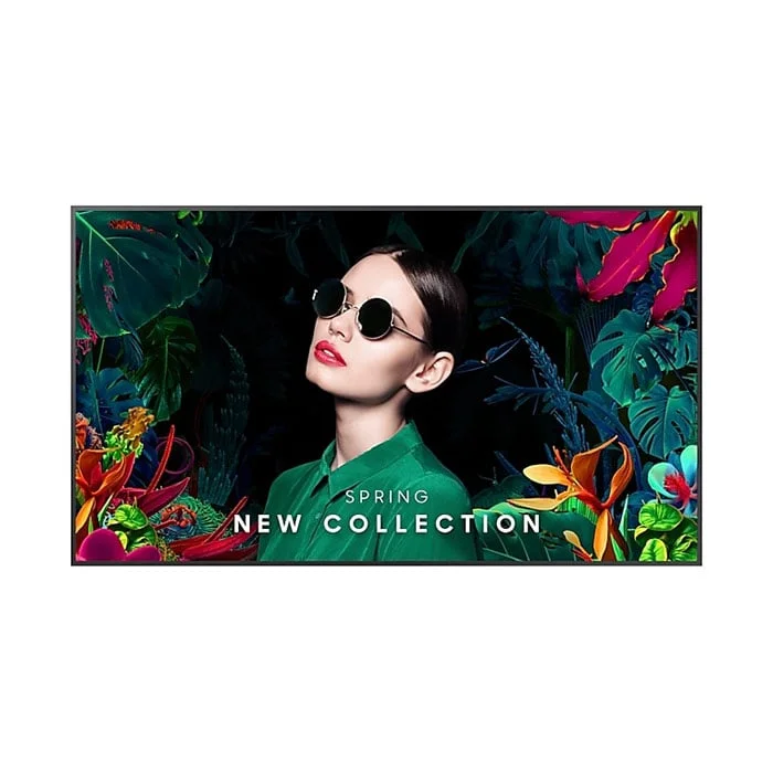 Professional display Samsung QM43C, 43'', Ultra HD, 24/7, 500 cd/m2, 8 ms, 3840 x 2160, HDMI, USB