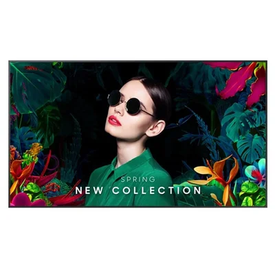 Professional display Samsung QM98C, 98'', Ultra HD, VA, 24/7, 500 cd/m2, 8 ms, 3840 x 2160, HDMI, USB
