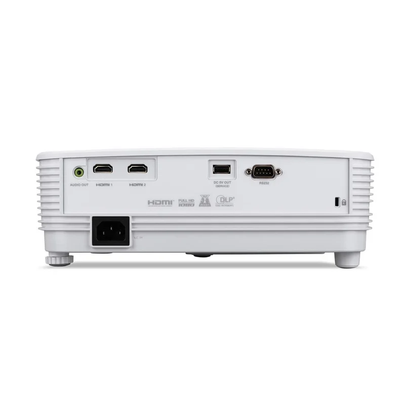Проектор Acer X1526, DLP, 1920 x 1080, 4000 lm, 13000:1, HDMI, VGA, бял, UHP, ниво на шум 33 dB, 2.4 kg