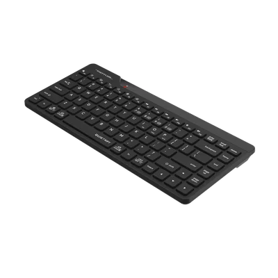Клавиатура A4Tech Fstyler FBK22, безшумна, 2.4 GHz, Bluetooth, Nano USB, AA, черна