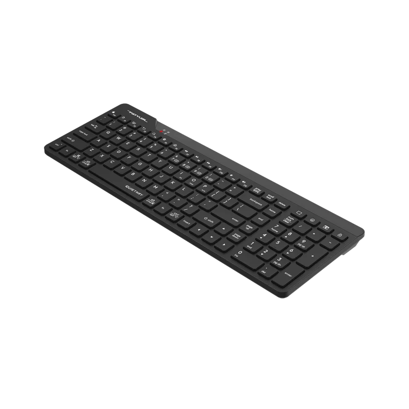Keyboard A4Tech Fstyler FBK23, silent, 2.4 GHz, Bluetooth, Nano USB, AA, black
