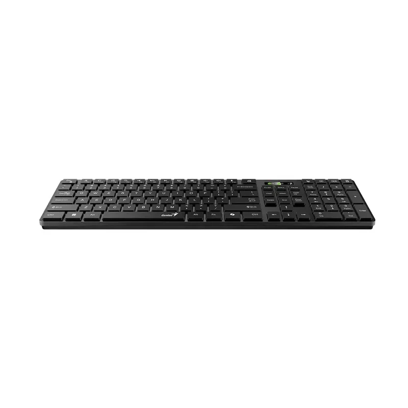 Genius Клавиатура Slimstar 7250BT BLK, AI, безжична, черна