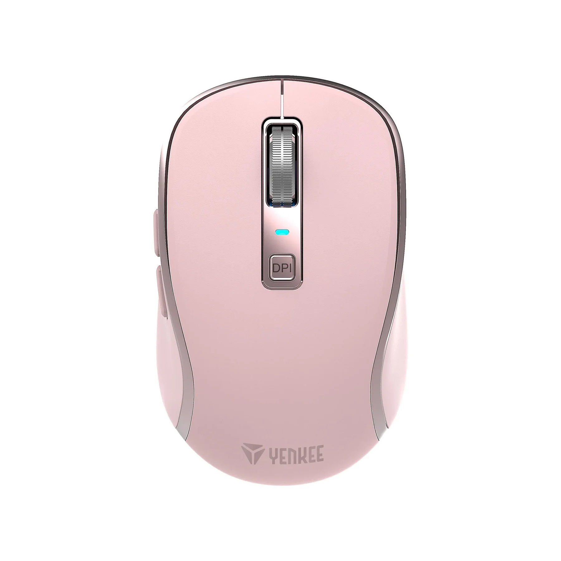 Mouse Yenkee YMS 2085PK, wireless, 2400 dpi, USB, 6 buttons, Li-Polymer, pink