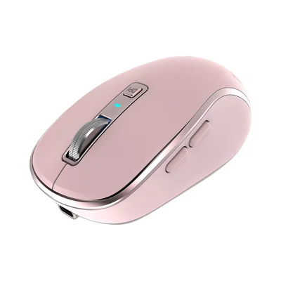 Mouse Yenkee YMS 2085PK, wireless, 2400 dpi, USB, 6 buttons, Li-Polymer, pink