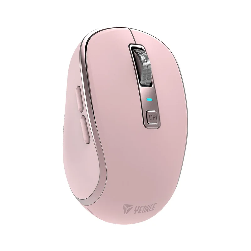 Mouse Yenkee YMS 2085PK, wireless, 2400 dpi, USB, 6 buttons, Li-Polymer, pink