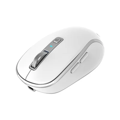 Mouse Yenkee YMS 2085WE, wireless, 2400 dpi, USB, 6 buttons, Li-Polymer, white