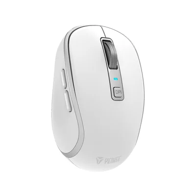 Mouse Yenkee YMS 2085WE, wireless, 2400 dpi, USB, 6 buttons, Li-Polymer, white