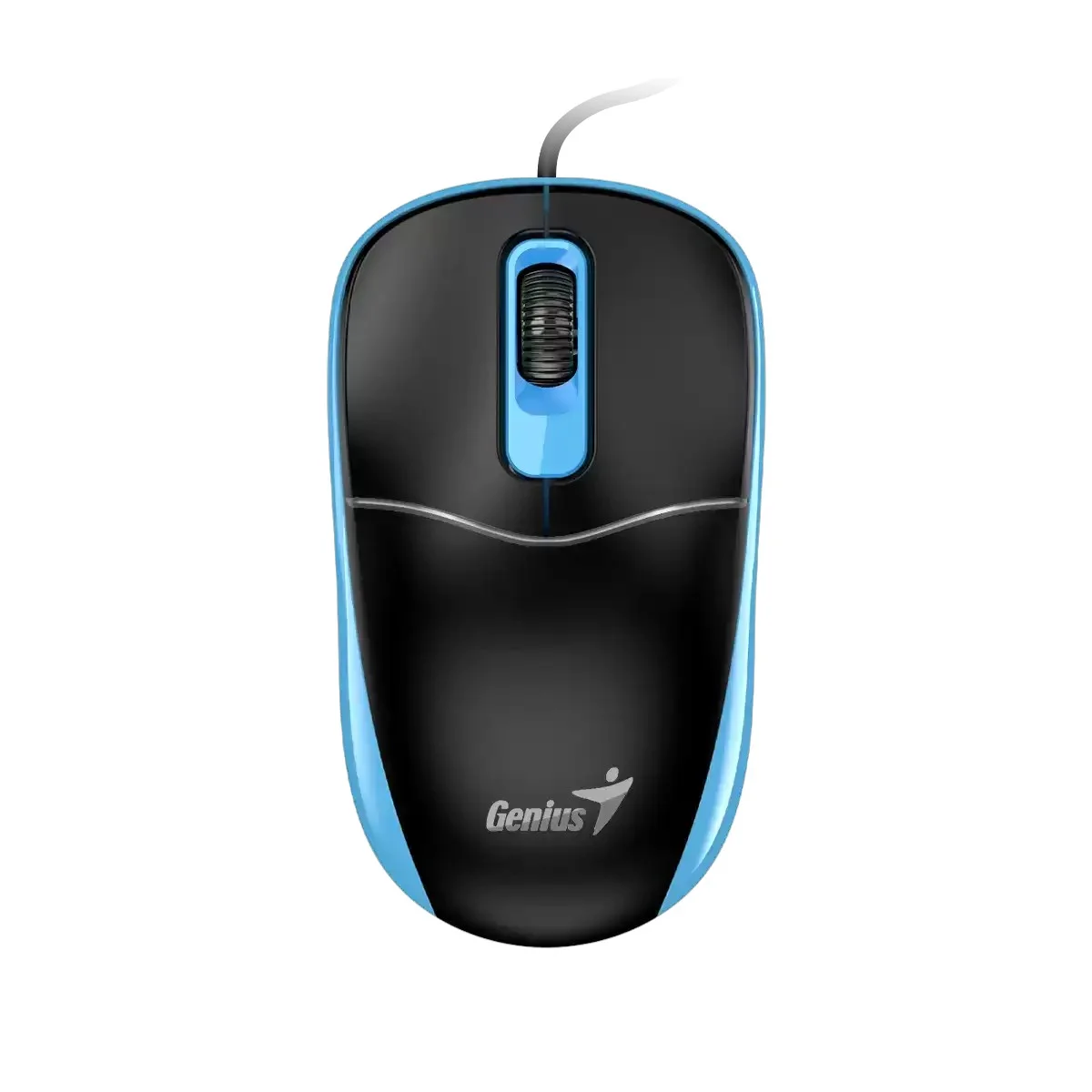 Mouse Genius DX-111, with cable, USB Type-A, 3 buttons, blue