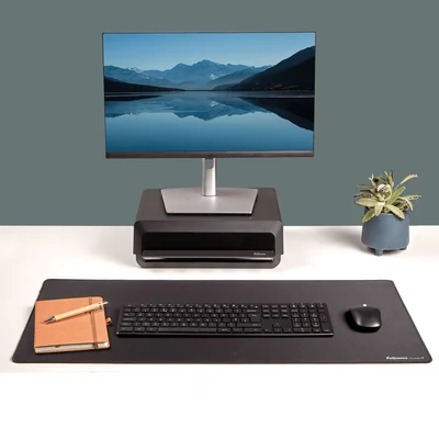 Подложка за бюро Fellowes Breyta, 80 х 40 cm, черна
