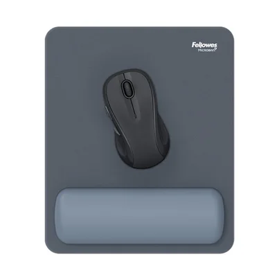 Пад за мишка Fellowes Breyta Hex, 20 x 24 cm, син