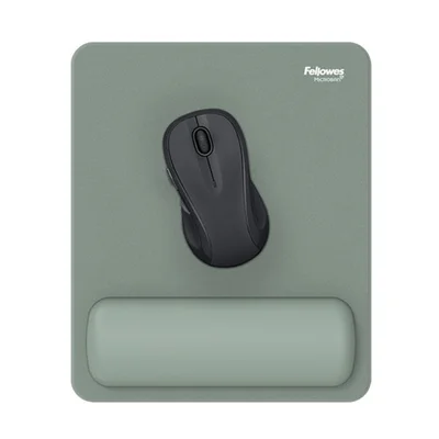 Пад за мишка Fellowes Breyta Hex, 20 x 24 cm, зелен