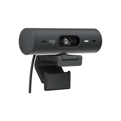 Уеб камера Logitech Brio 500, EMEA28, FullHD, черна