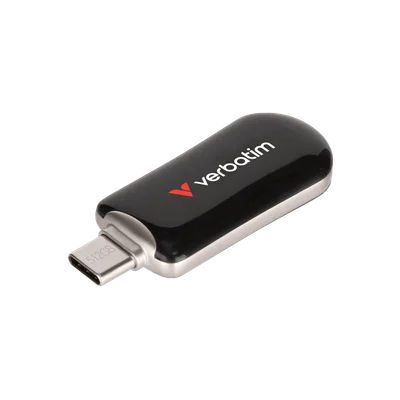 USB флаш памет Verbatim Plectra, 512 GB, USB Type-C 3.2, черна