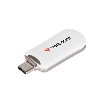 USB Flash Memory Verbatim Plectra, 512 GB, USB Type-C 3.2, white