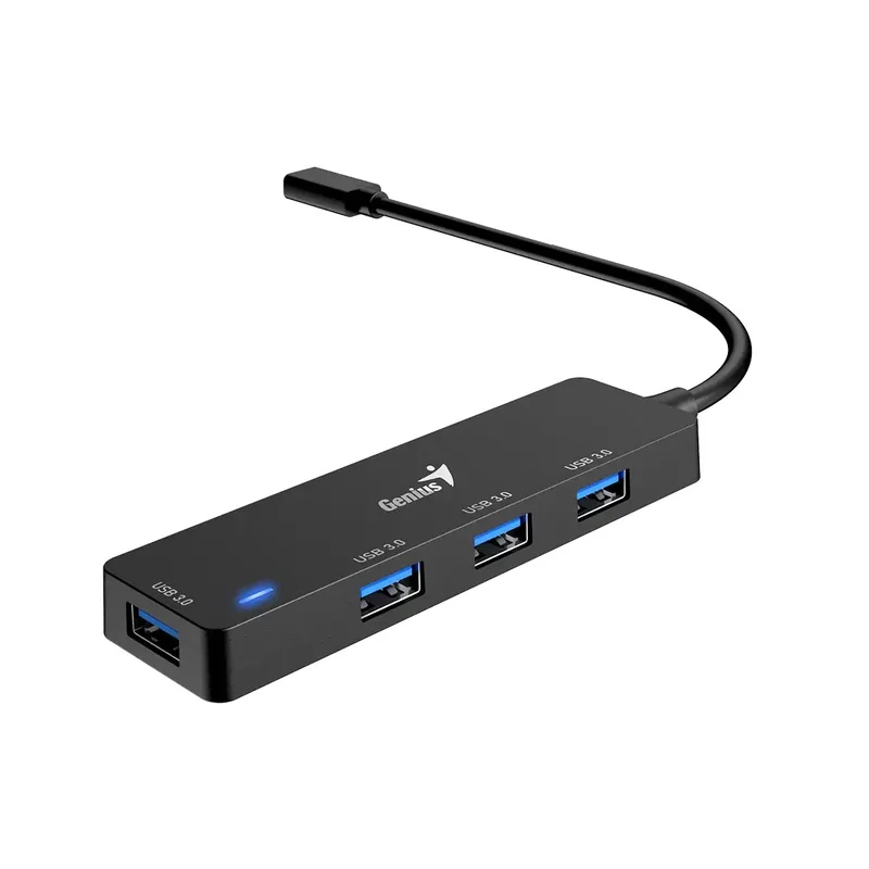 USB Hub Genius UH-400, 4 in 1, USB Type-A 3.0